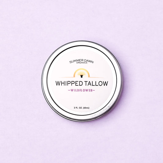 Whipped Tallow Tin - Wildflower