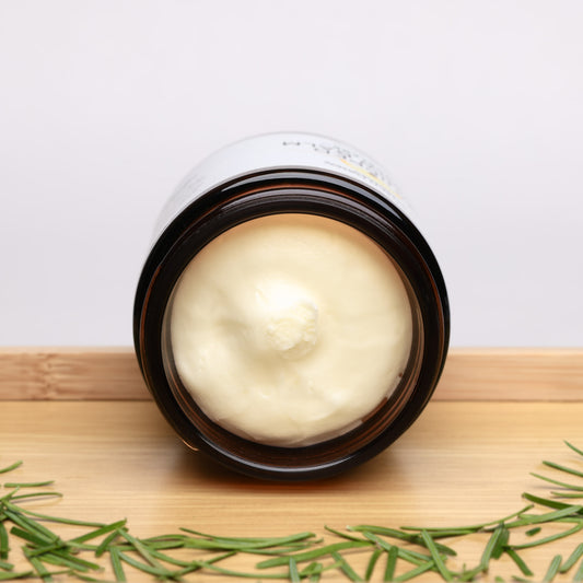 Woodland Whipped Tallow Balm, beef tallow moisturizer, Close Up