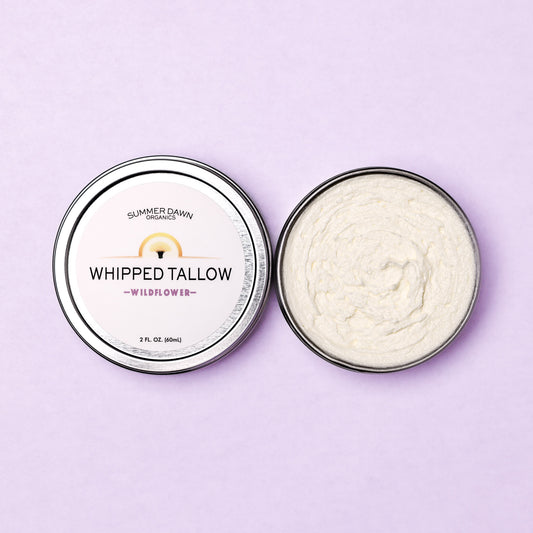 Whipped Tallow Tin - Wildflower