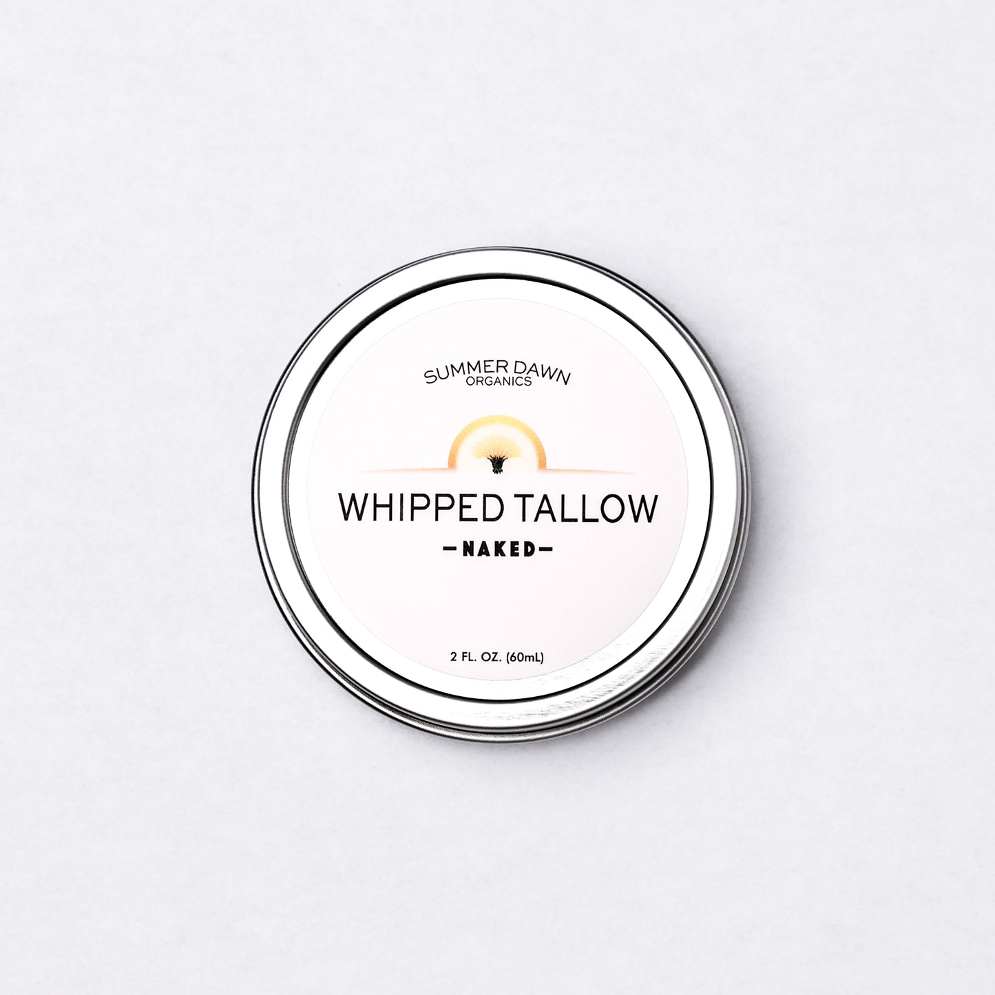Whipped Tallow Tin - NAKED
