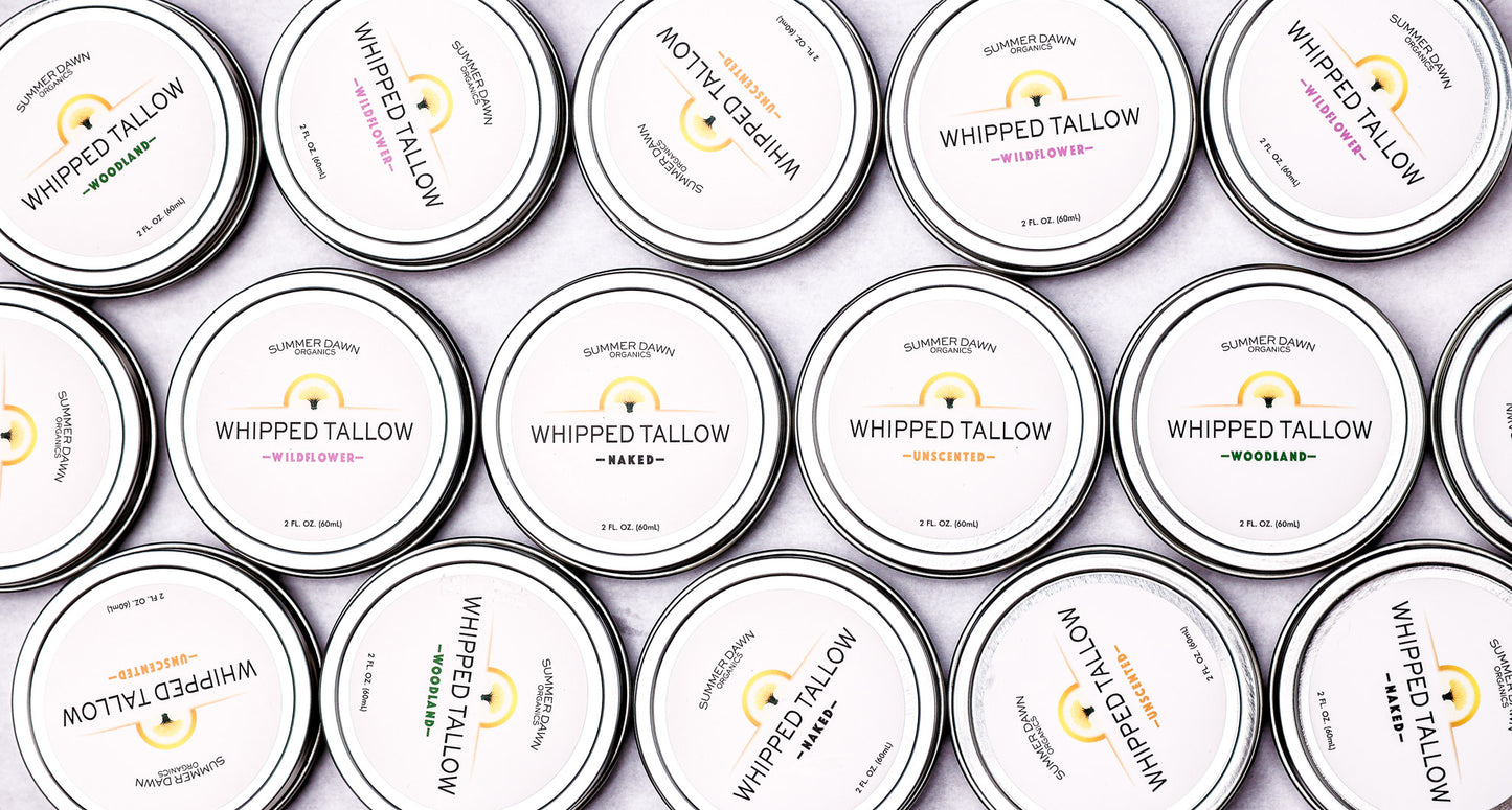 Whipped Tallow Tin - Woodland
